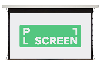 Экран с электроприводом  и системой натяжения PL Vista 332х187 см Matte White (16:9) в Минске - лучшая цена