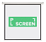Экран с электроприводом PL Magna 204x204 см Matte White (1:1)